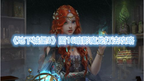 地下城堡3暗影魔龙怎么打