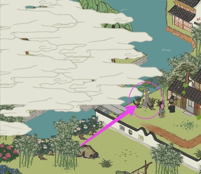 江南百景图西井许心愿在哪里