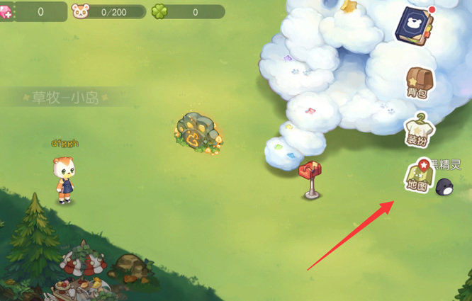 奥比岛手游茶话会在哪