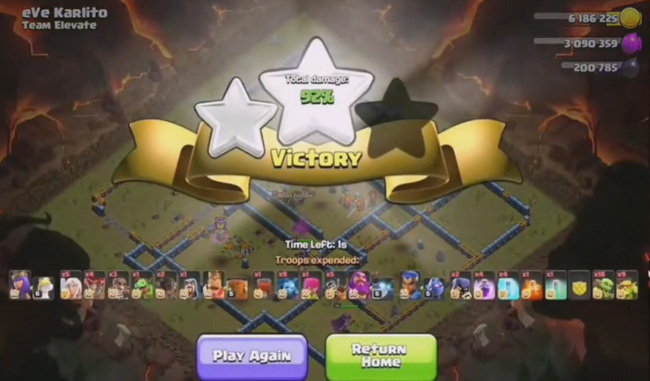 部落冲突(coc)手游evekarlito怎么打 部落冲突中如何打败EveKarlito