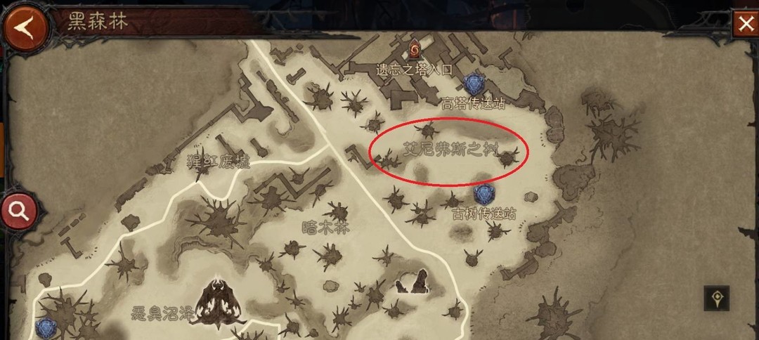 暗黑不朽黑森林遗迹在哪 寻找不朽黑森林遗迹暗黑破坏神手游攻略