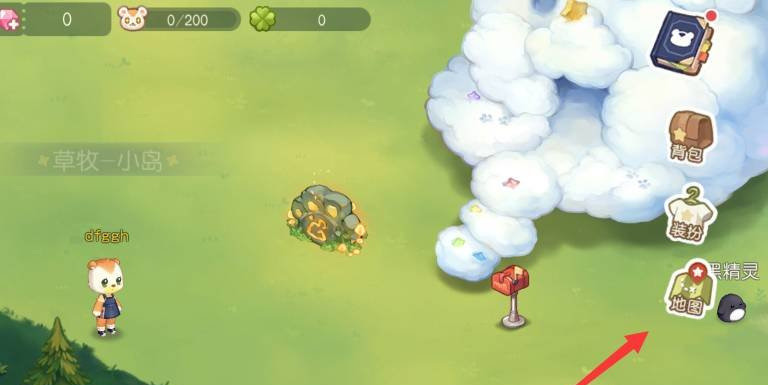 奥比岛手游微莉塔在哪