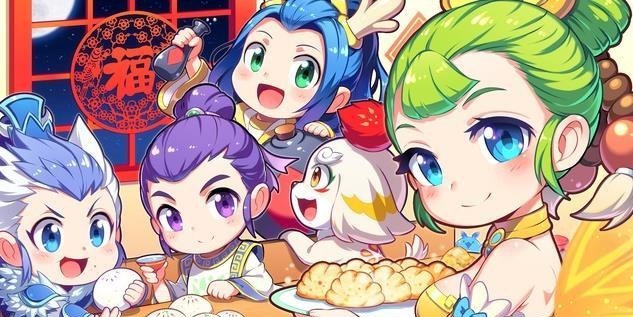 梦幻西游手游中雷黑子手里拿着什么食物