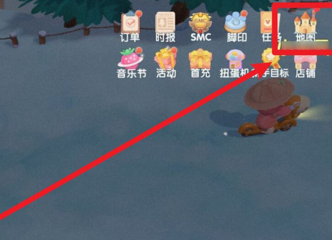 摩尔庄园手游神秘湖在哪