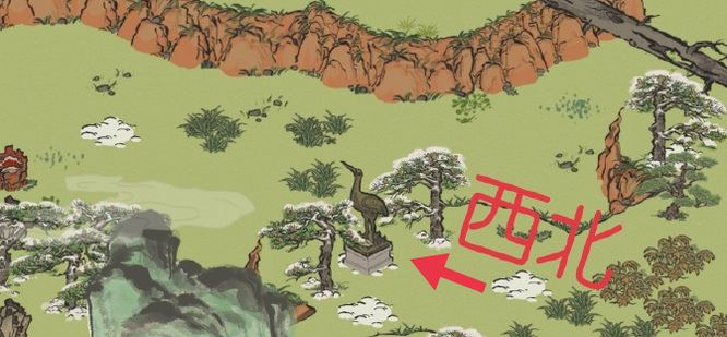 江南百景图你要怎么转动铜鹤雕像 探秘江南百景图手游中铜鹤雕像的转动方法