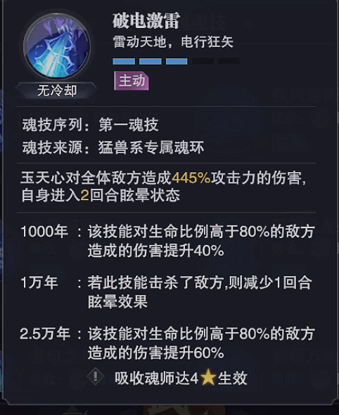 斗罗大陆魂师对决玉天心魂技是什么