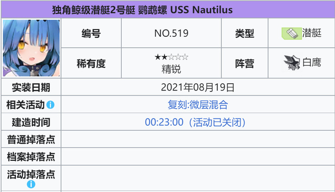 碧蓝航线手游鹦鹉螺怎么获得