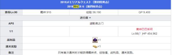 fgo五周年回忆关卡如何搭配