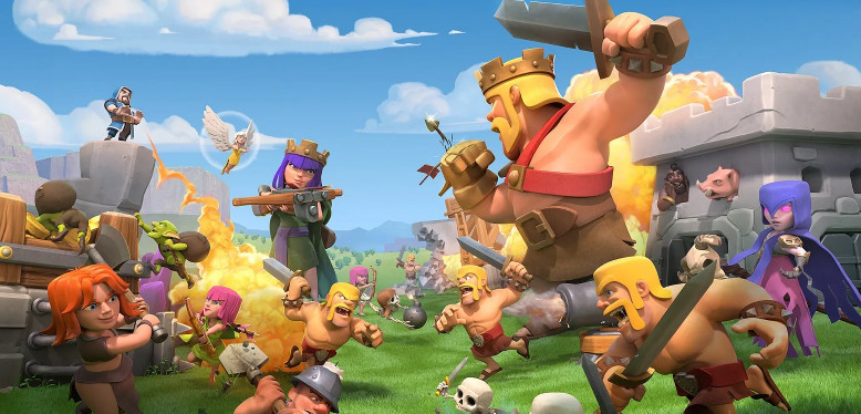 部落冲突(coc)手游如何在攻城车中装兵