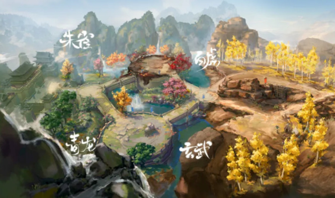 天龙八部兵行四象怎么玩