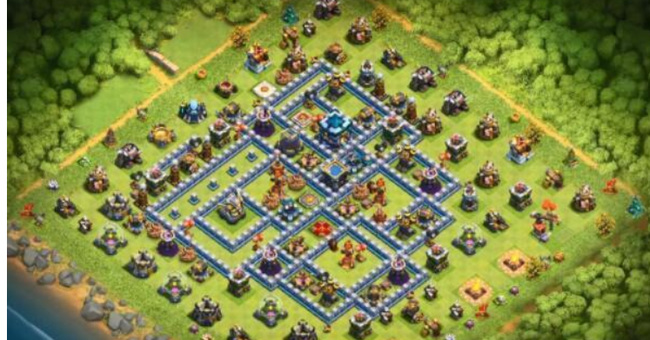 部落冲突(coc)手游13本最强防御阵型如何布置 怎样布置最强13本防御阵型