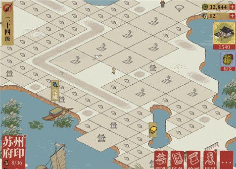 苏州府有什么好看的布局 江南百景图手游中苏州府有哪些美丽的景点