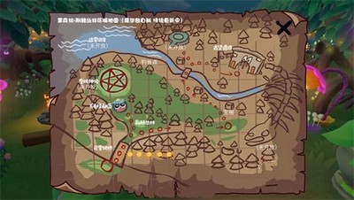 摩尔庄园手游黑森林在哪