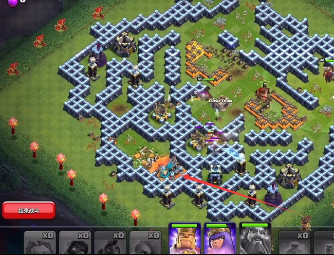 部落冲突(coc)手游虎啸长城怎么打三星 部落冲突打败虎啸长城获得三星的技巧