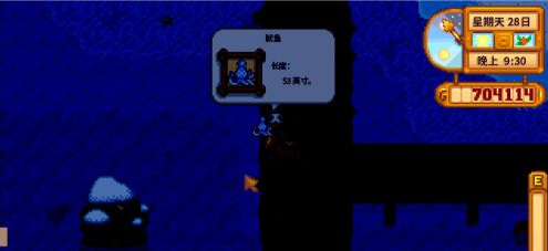 星露谷物语鱿鱼怎么钓 星露谷物语如何钓鱿鱼