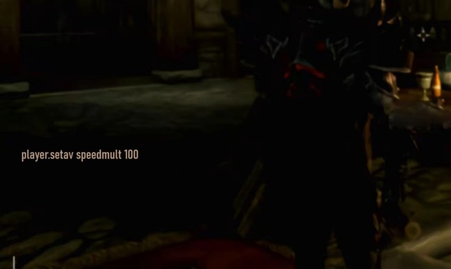 上古卷轴5跑步速度代码是什么