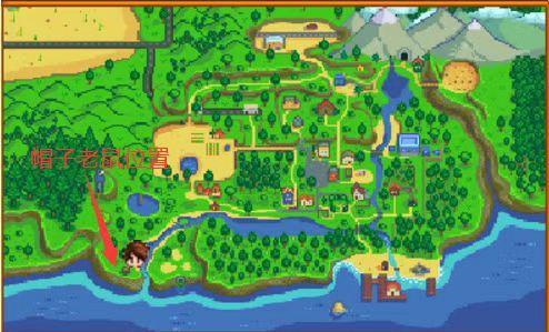 星露谷帽子老鼠在哪里