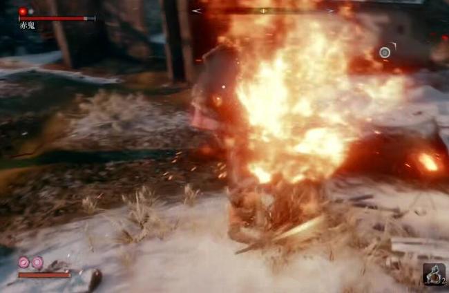 只狼:影逝二度赤鬼怎么用火