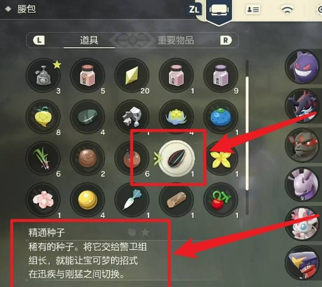 阿尔宙斯精通种子交给谁