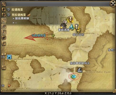 ff14(最终幻想14)码头小屋在哪