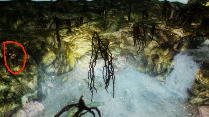 上古卷轴5石头溪谷怎么上去