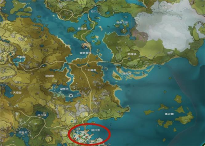 原神璃月纪念品货店在哪