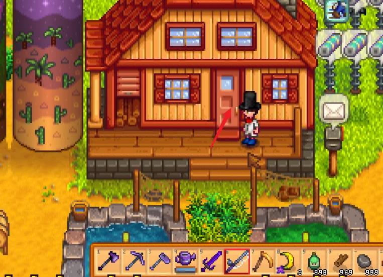 星露谷物语在矿洞里睡觉方法是什么