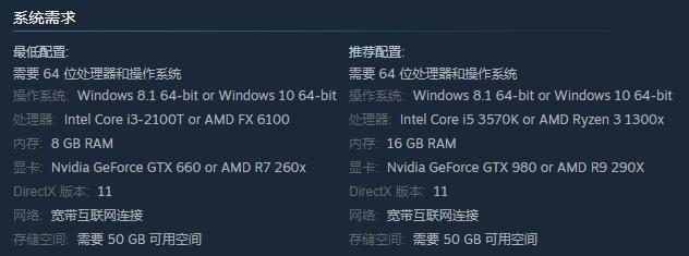双人成行配置要求高吗 双人配对要求高吗