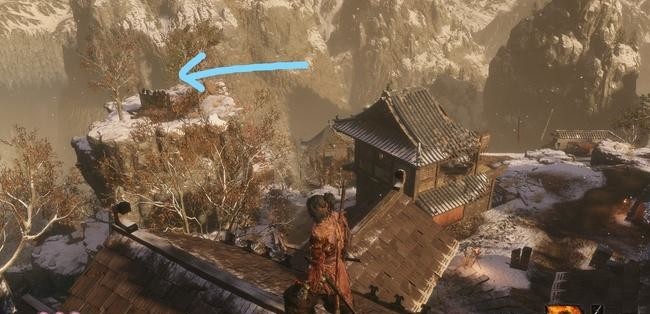 只狼卖鞭炮的商人怎么上去