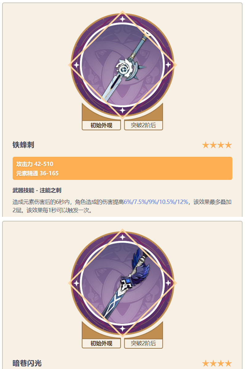 原神3.1阿贝多四星武器推荐排行什么样 原神阿贝多四星武器推荐排行