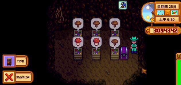 星露谷左边那个山洞怎么选