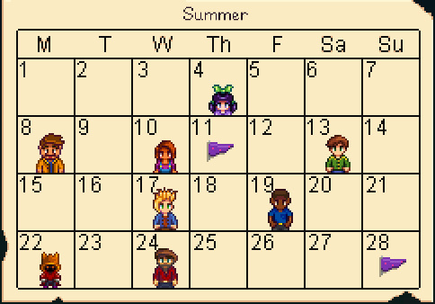 星露谷物语一年多少天 星露谷物语中一年有多少天