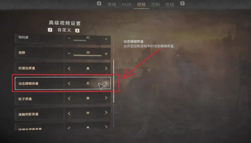 消逝的光芒视角摇晃怎么关