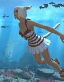 ff14(最终幻想14)怎么潜水下沉