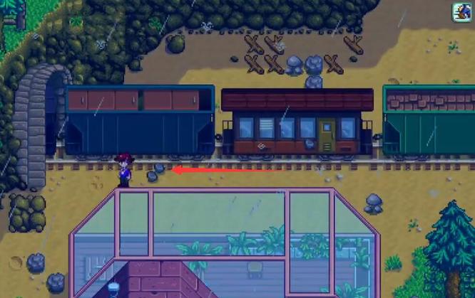 星露谷火车经过是什么意思