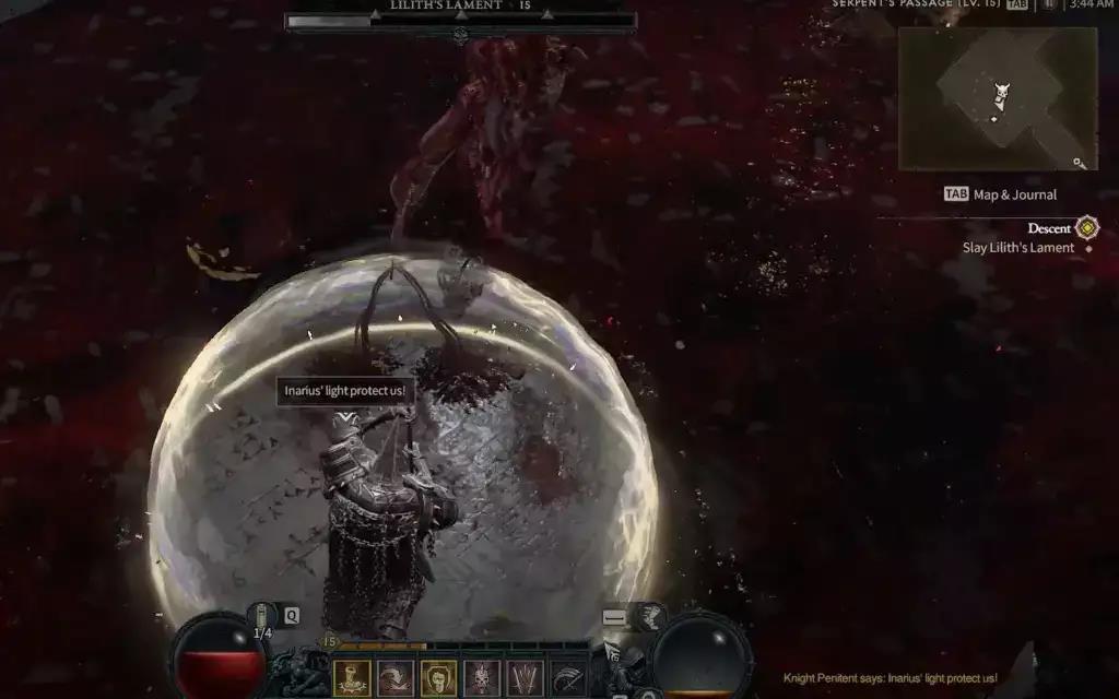 暗黑4莉莉丝的挽歌怎么打