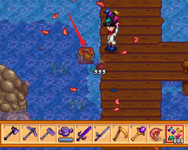 星露谷物语蟹笼为什么抓不到东西