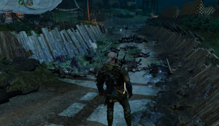 巫师三尼弗迦德军营能杀光吗