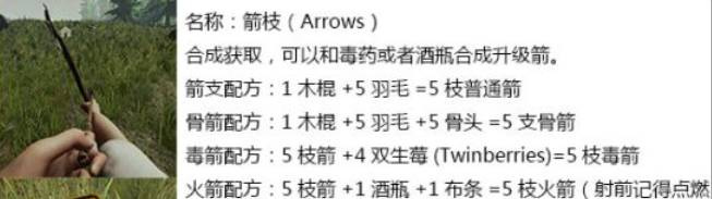 森林游戏所有配方有哪些 森林游戏的合成配方全介绍