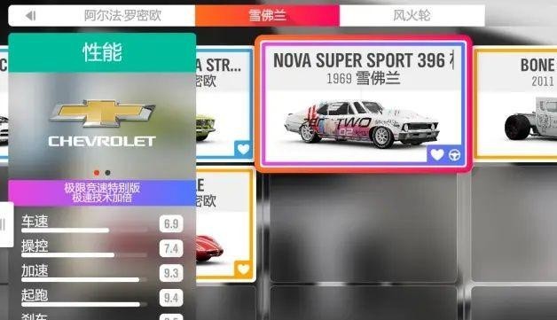 地平线4各种赛事用什么车好 地平线4中各赛事需适用何种车型