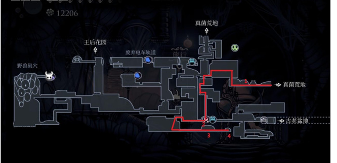 空洞骑士深邃巢穴怎么过