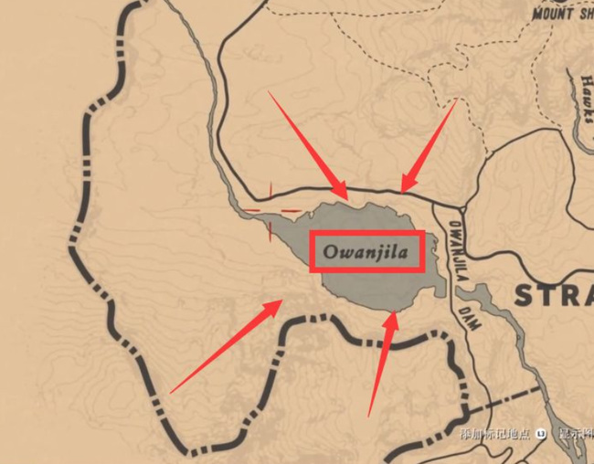 荒野大镖客2(大表哥2)红鲑鱼在哪钓