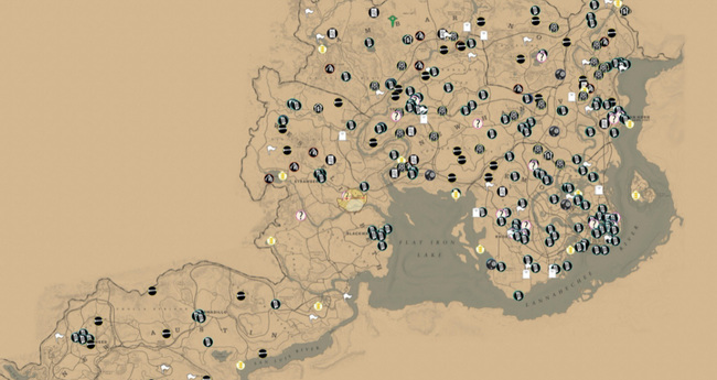 荒野大镖客2(大表哥2)地图多大