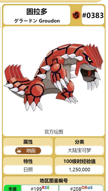 精灵宝可梦：究极绿宝石固拉多努力值怎么加点