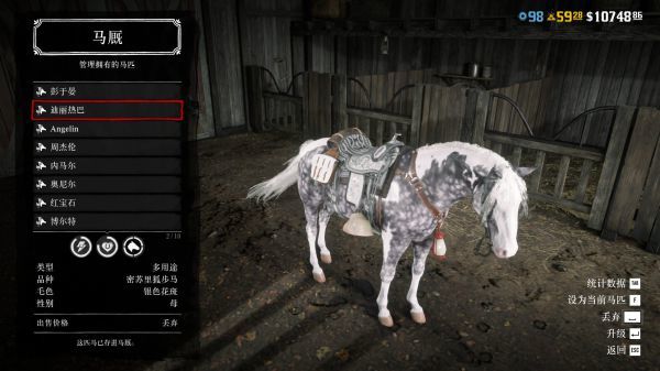 荒野大镖客2(大表哥2)线上马匹推荐什么 荒野大镖客2线上马匹推荐