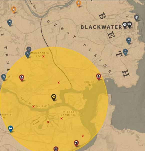 荒野大镖客2(大表哥2)所有传奇动物位置在哪 荒野大镖客2传奇动物位置大全