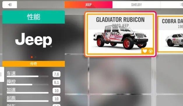 地平线4各种赛事用什么车好 地平线4中各赛事需适用何种车型