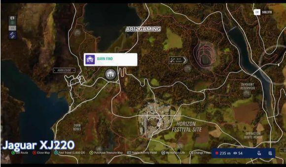 地平线4隐藏车库地点分别在哪 地平线4中隐藏车库的位置在哪里