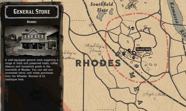 荒野大镖客2(大表哥2)皮尔森的店在哪