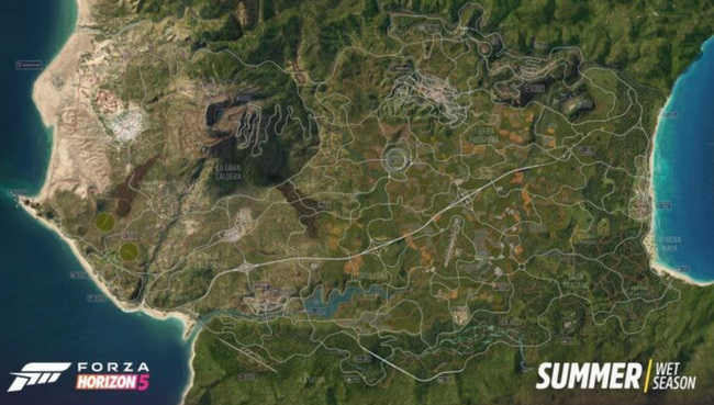 极限竞速：地平线5有多大